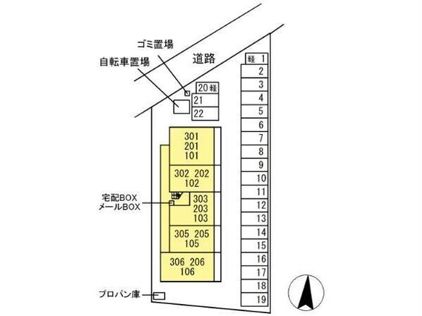 フェールⅡ（神辺）の物件外観写真